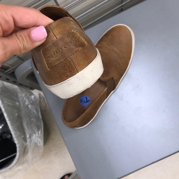 FRYE cognac brown lamb leather - Picture 5 of 6